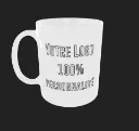 Mug blanc 325ml en Céramique personnalisable