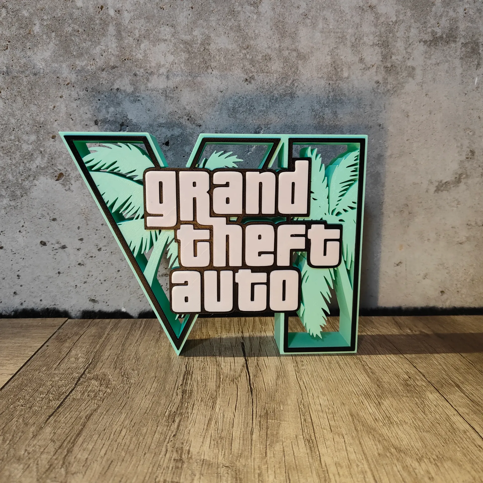 Logo GTA VI (Vert de Jade)